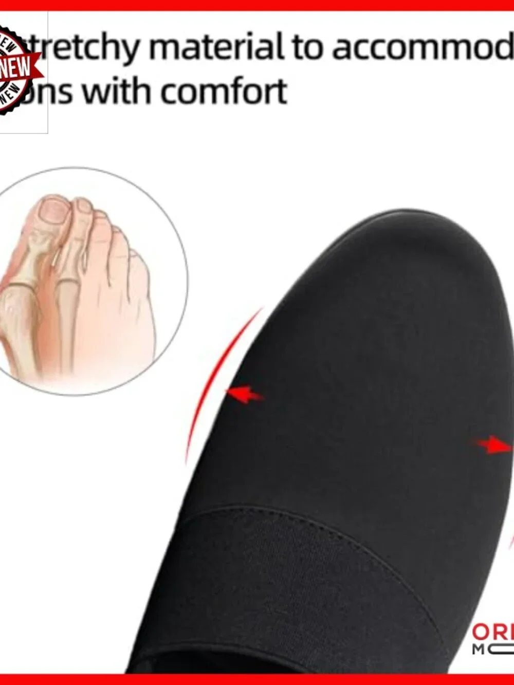 Chunky Low Block Heel Pumps Slip-On Work Shoes Arch Support Comfortable